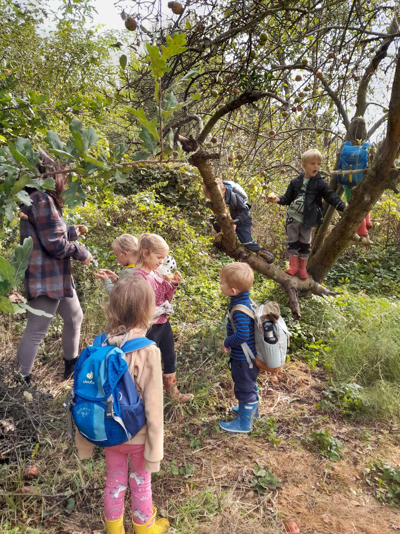 Děti při komunitní akci